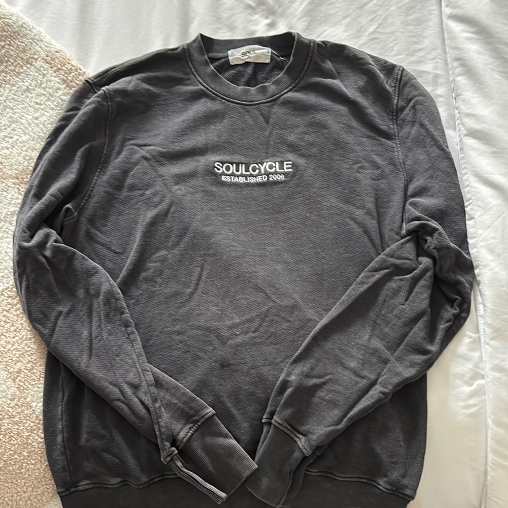 SoulCycle Gray Crewneck